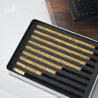 Maxita Custom Brass Letter Set | JingLin-Coastal Leather Supply