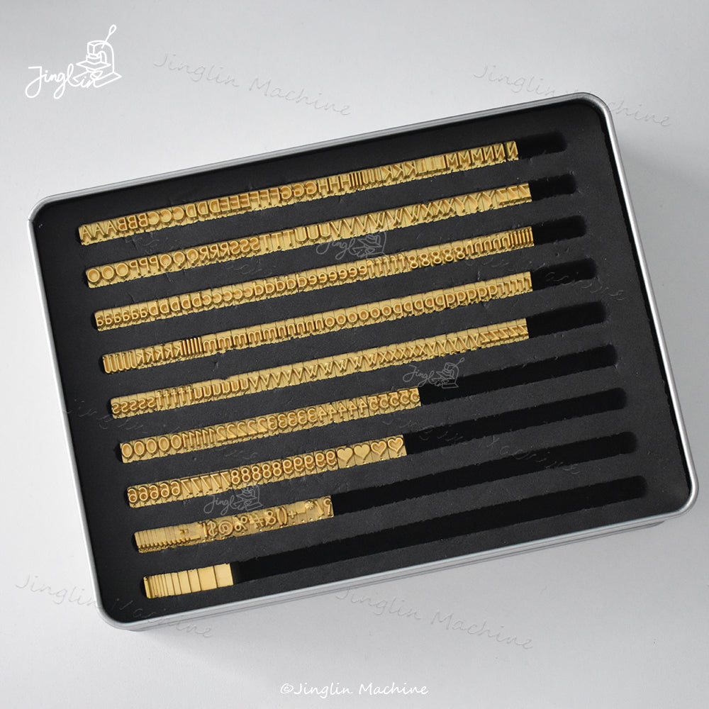 Maxita Custom Brass Letter Set | JingLin-Coastal Leather Supply