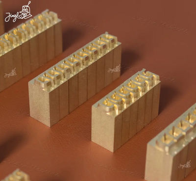 Maxita Custom Brass Letter Set | JingLin-Coastal Leather Supply