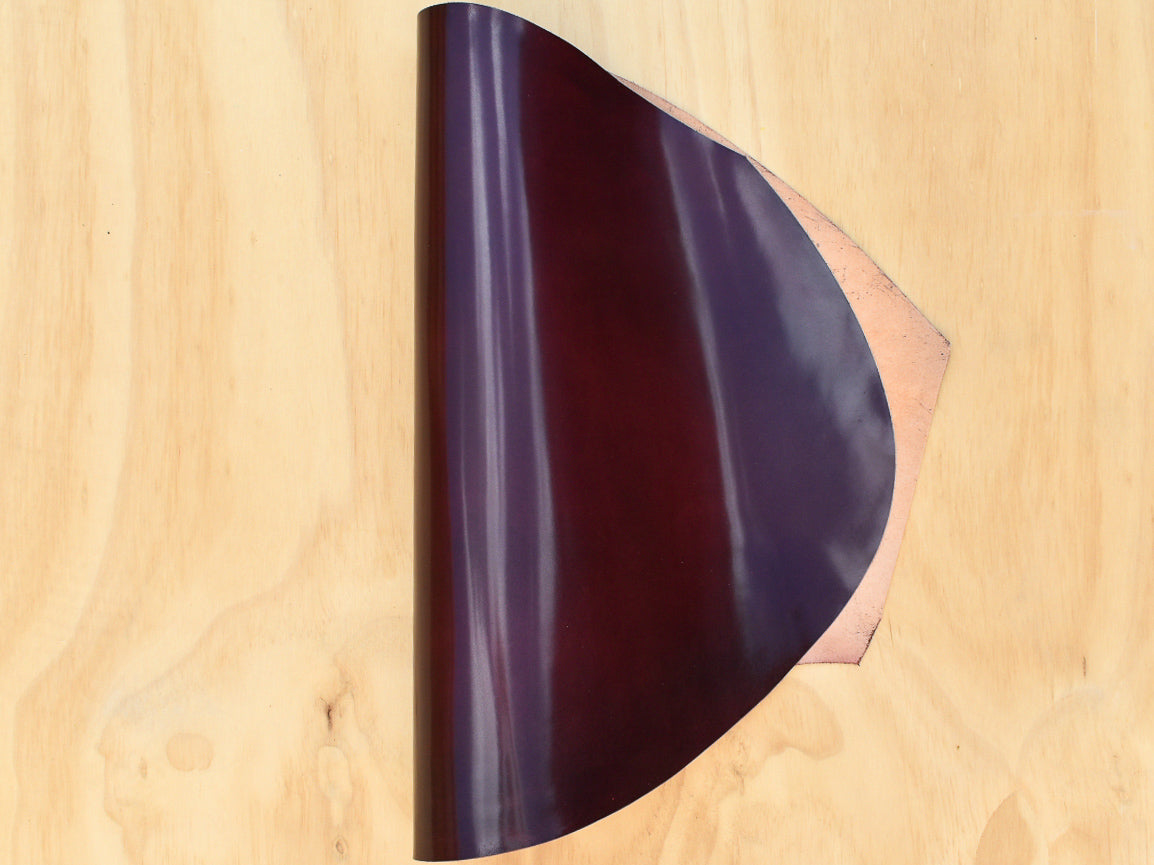 Shell Cordovan | Rocado-Dark Burgundy-Coastal Leather Supply