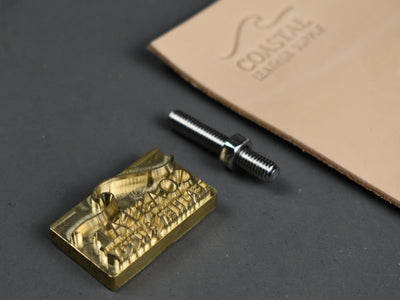 Custom Brass Logo Stamp-Coastal Leather Supply